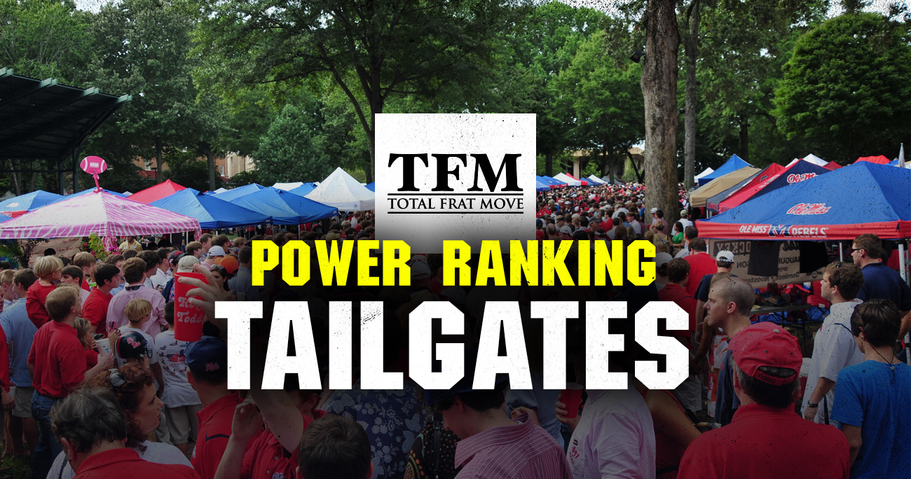 Power ranking college football's Top 10 schools for tailgating