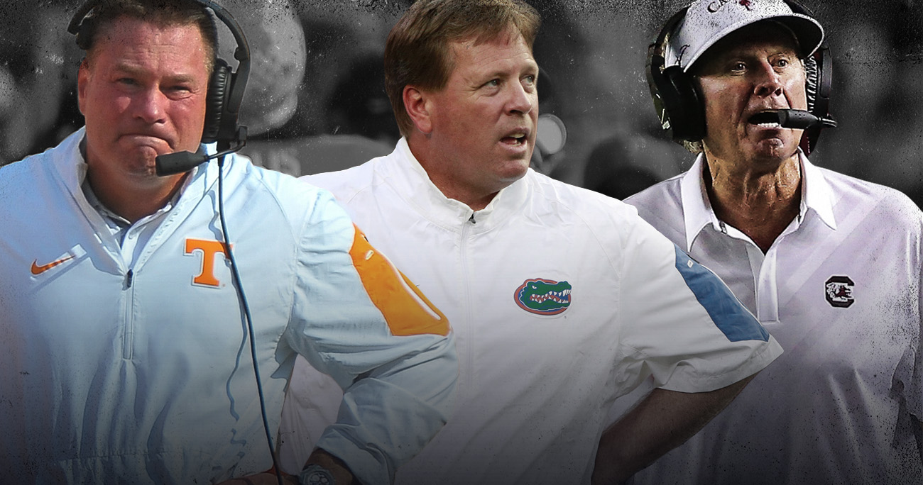 Top trending SEC coaches through Week 2