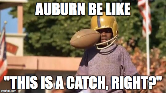 LG Auburn catch MEME