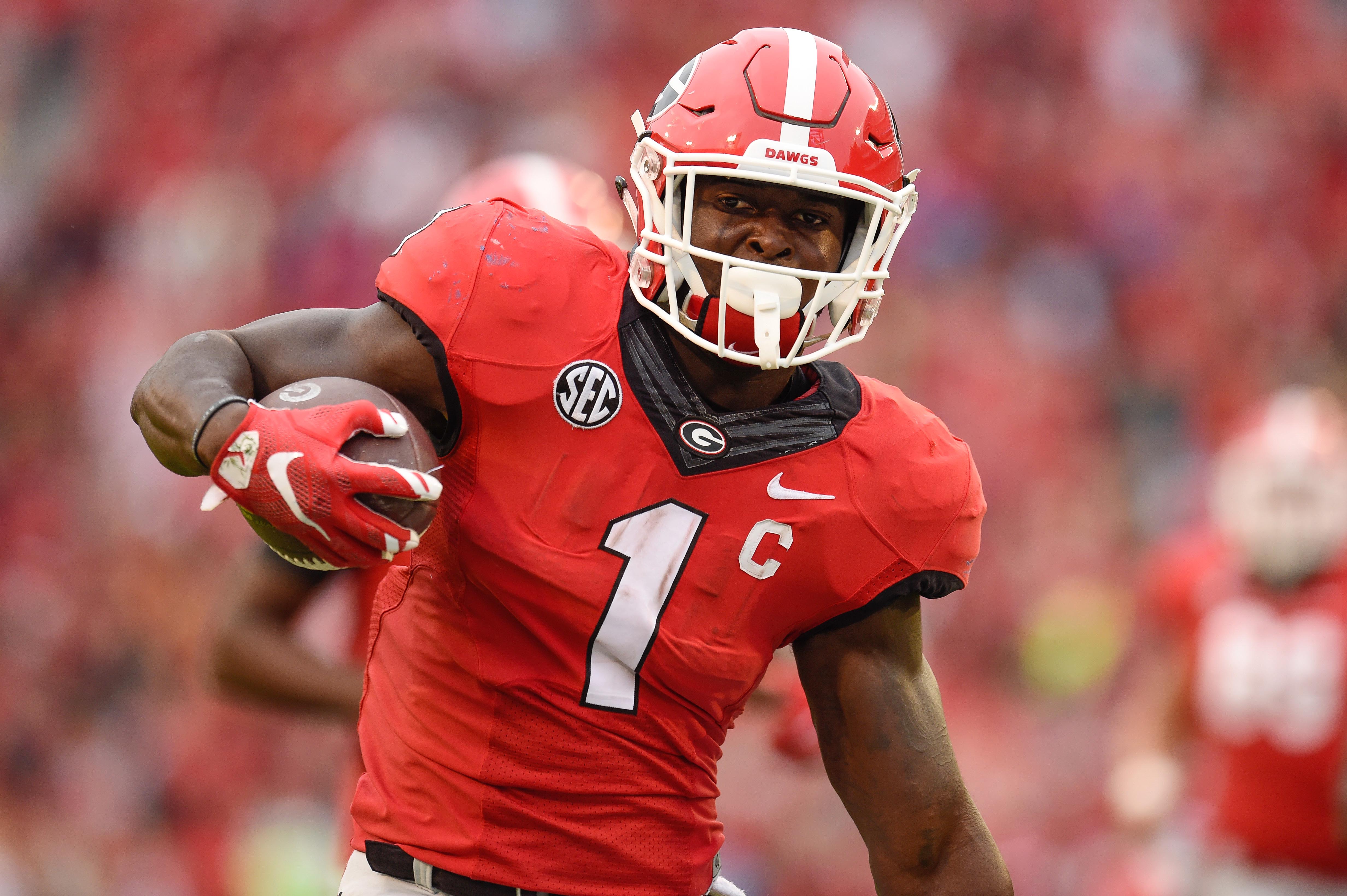 Report: UGA RB Sony Michel cleared for contact