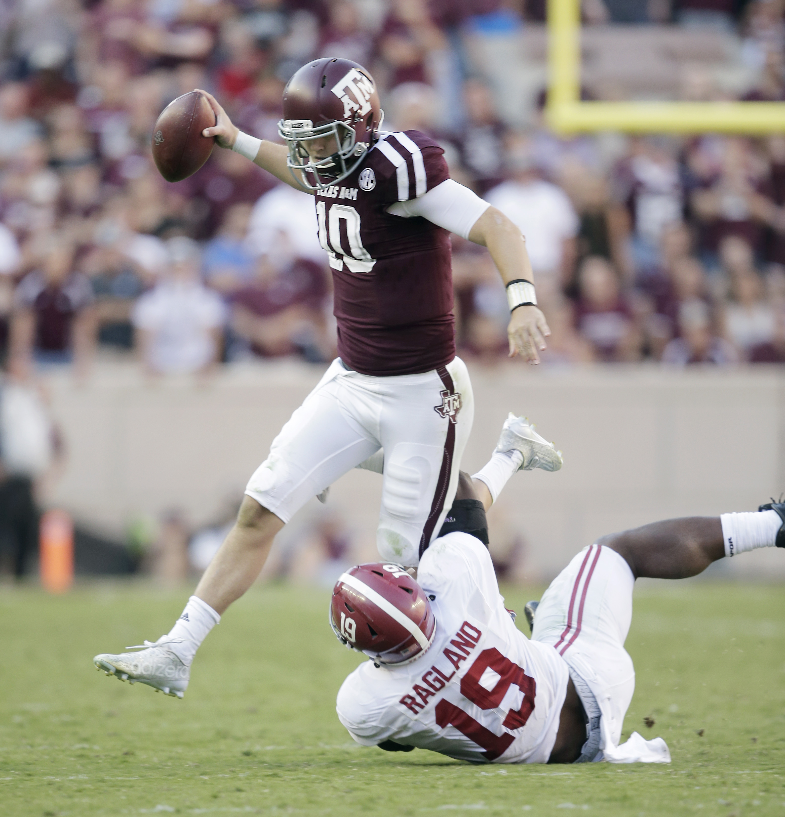 How should Texas A&M handle its quarterbacks?