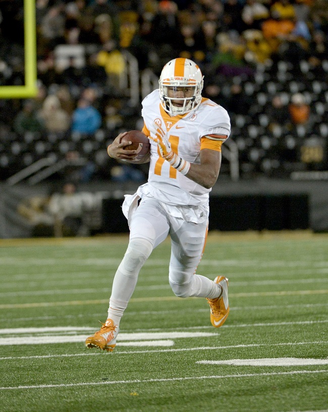Is Joshua Dobbs' performance this season for Tennessee impressive or frustrating?