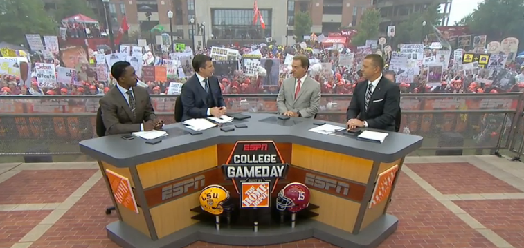 What Nick Saban said during Saturday’s College GameDay appearance