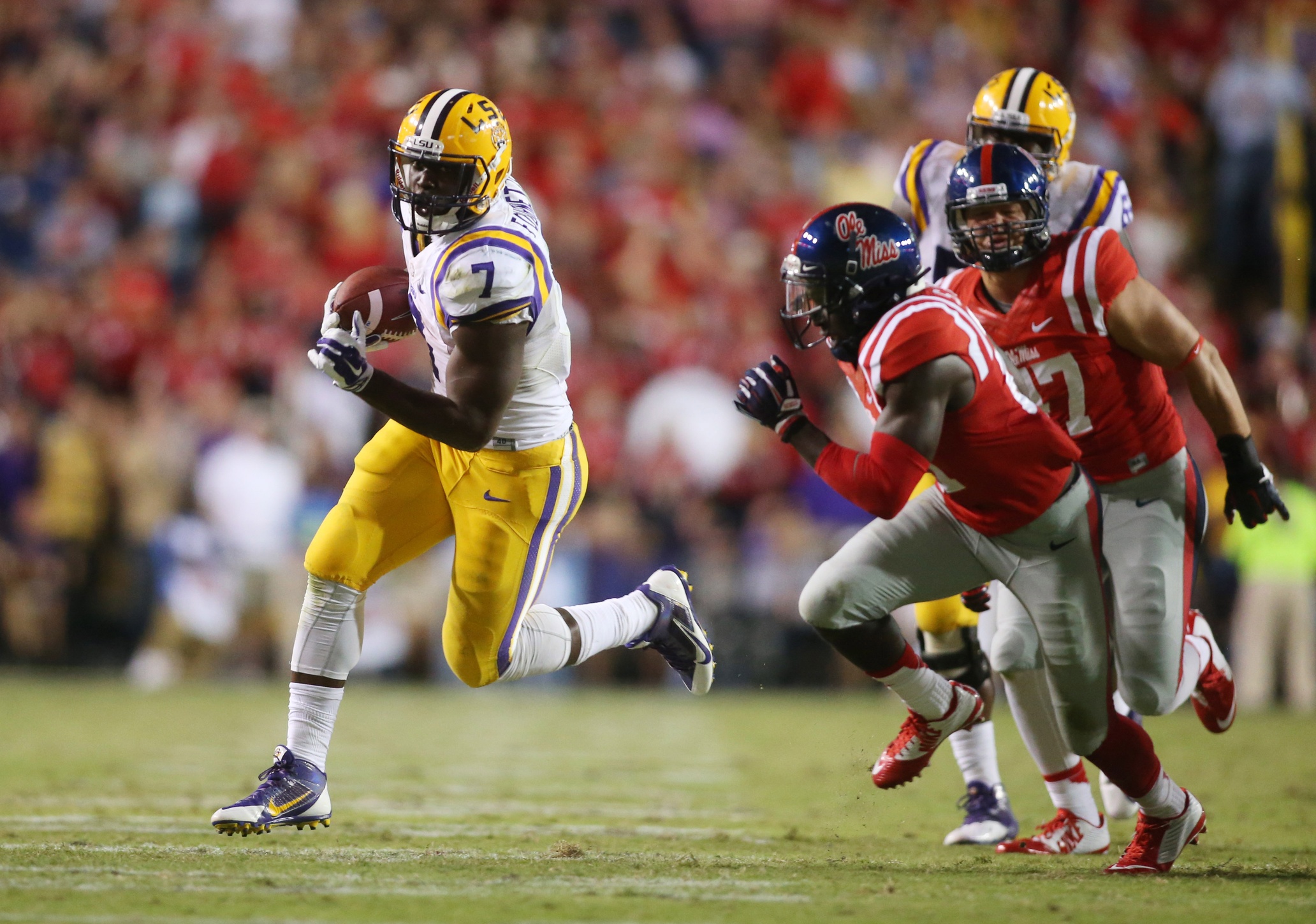 Comparing coaching staffs LSU vs. Ole Miss