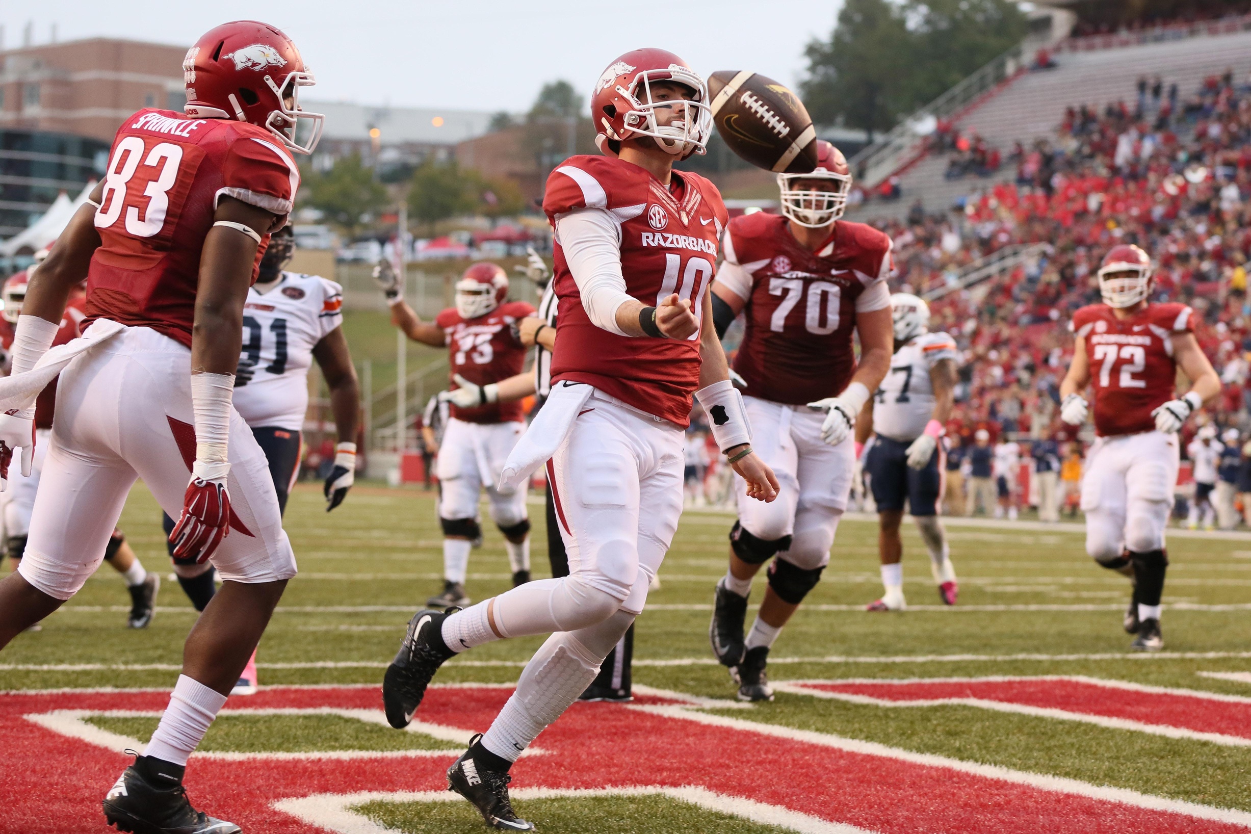 Arkansas leads nation in success in multiovertime games