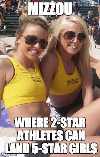 2 Star Athletes 5 Star Girls MEME