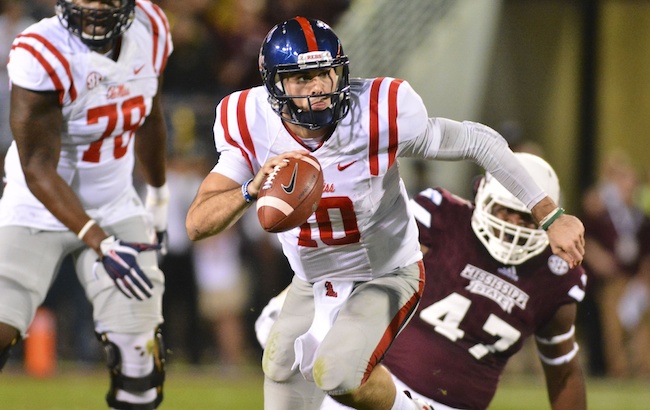 Is there a gap between Ole Miss and Mississippi State?