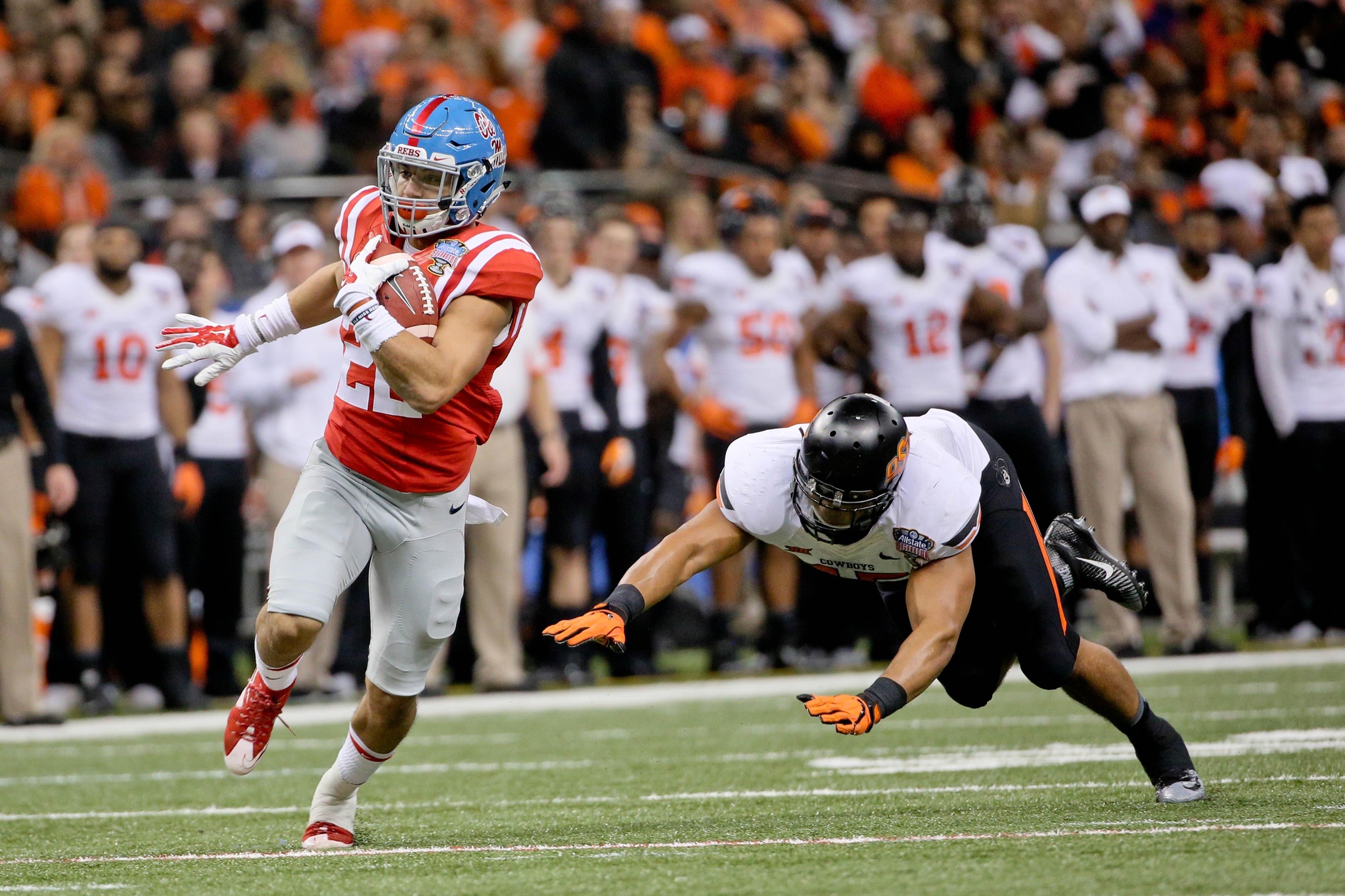 10 longest plays by SEC teams in bowl games