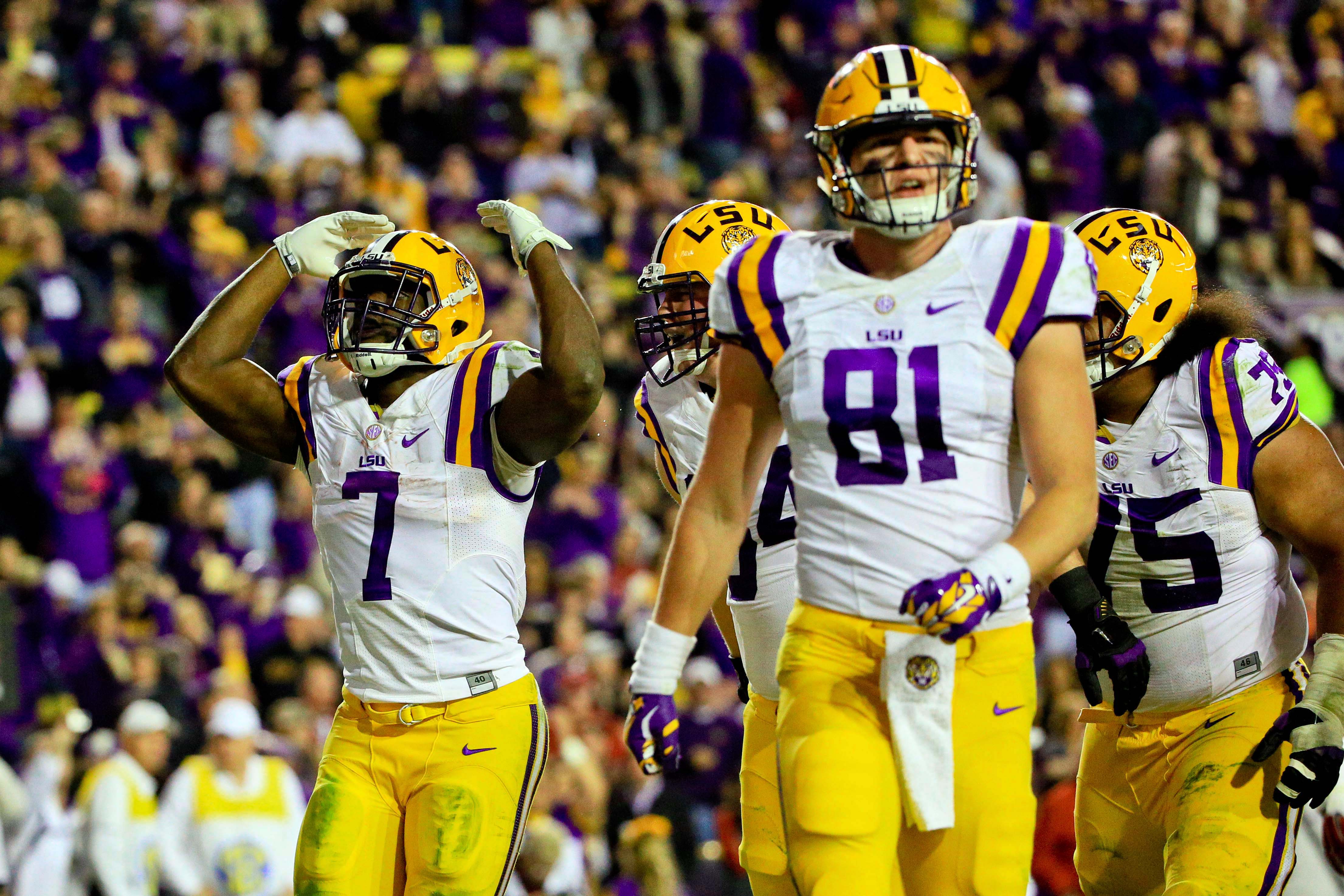 The Tradition Of LSU s Famed Home White Jerseys