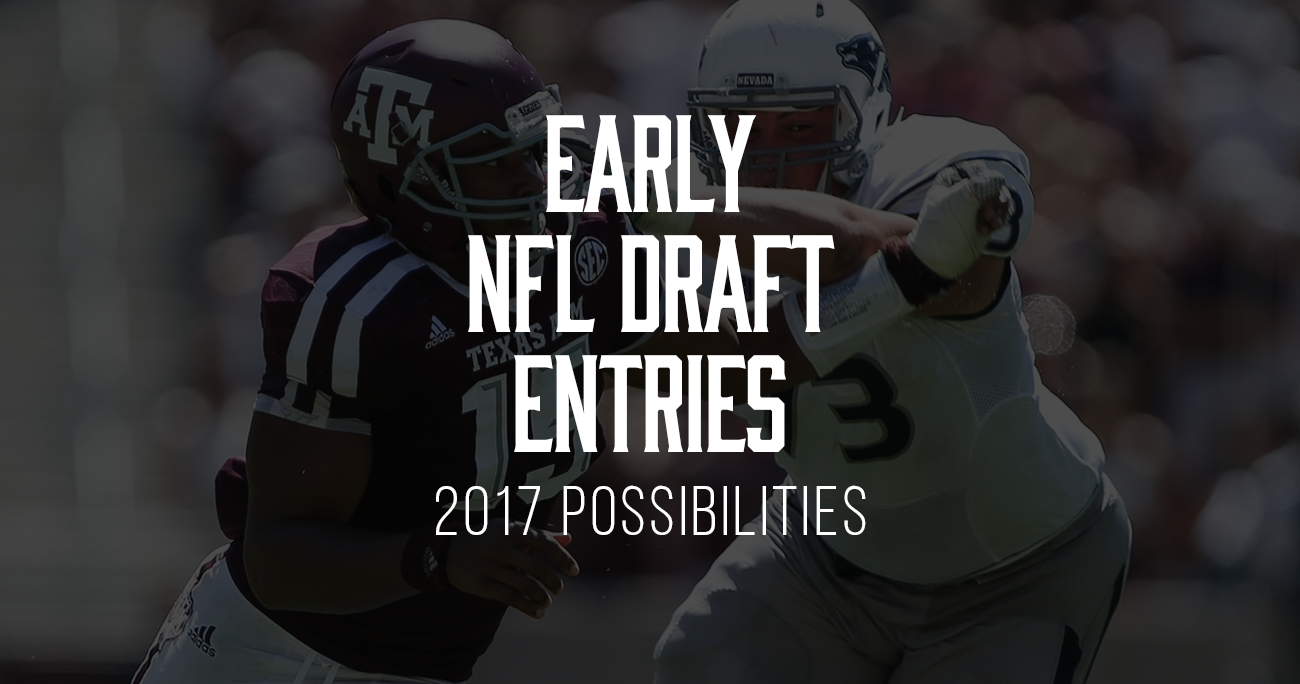 Perusing potential 2017 early NFL draft entries from the SEC