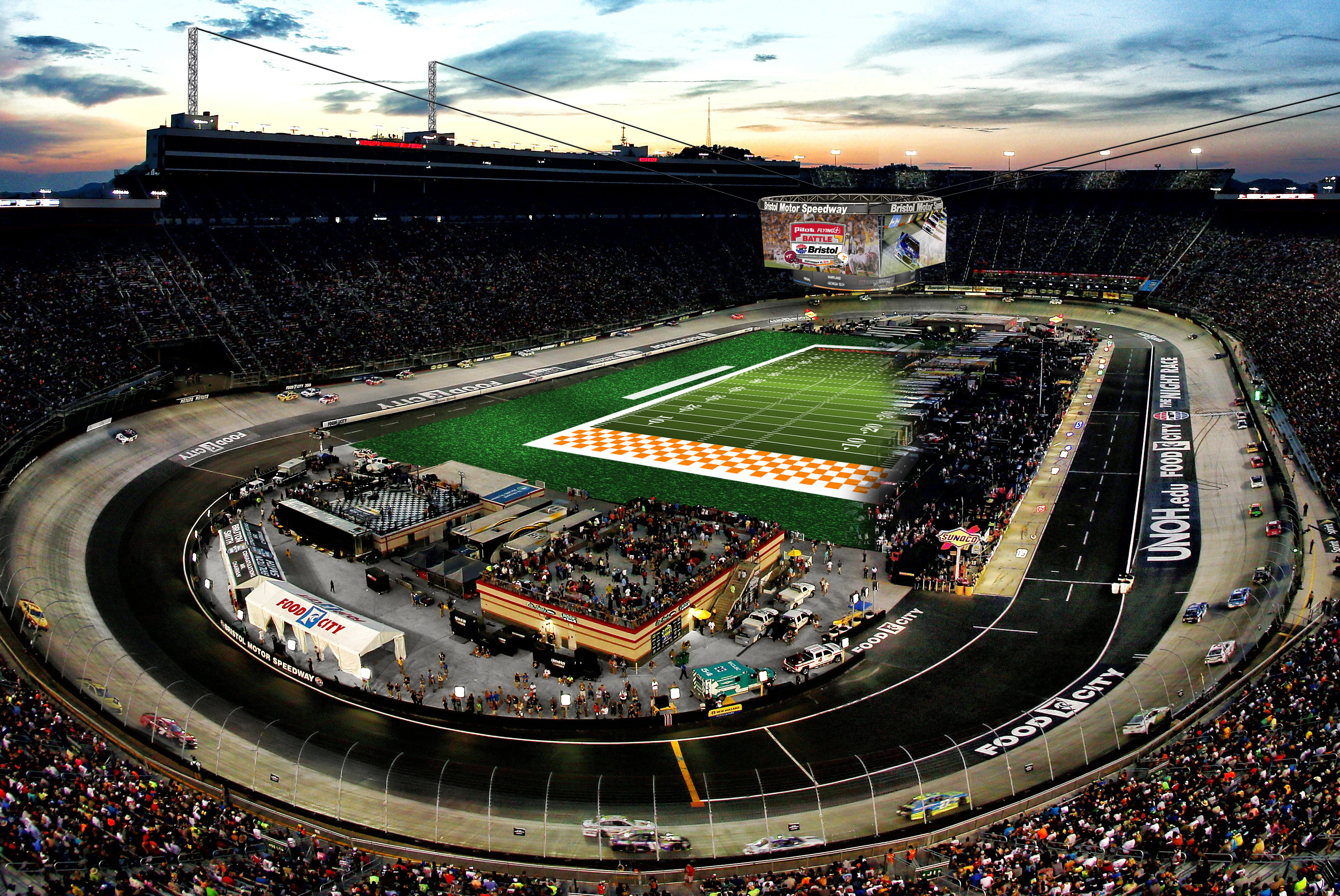 Bristol Motor Speedway Football Seating Chart