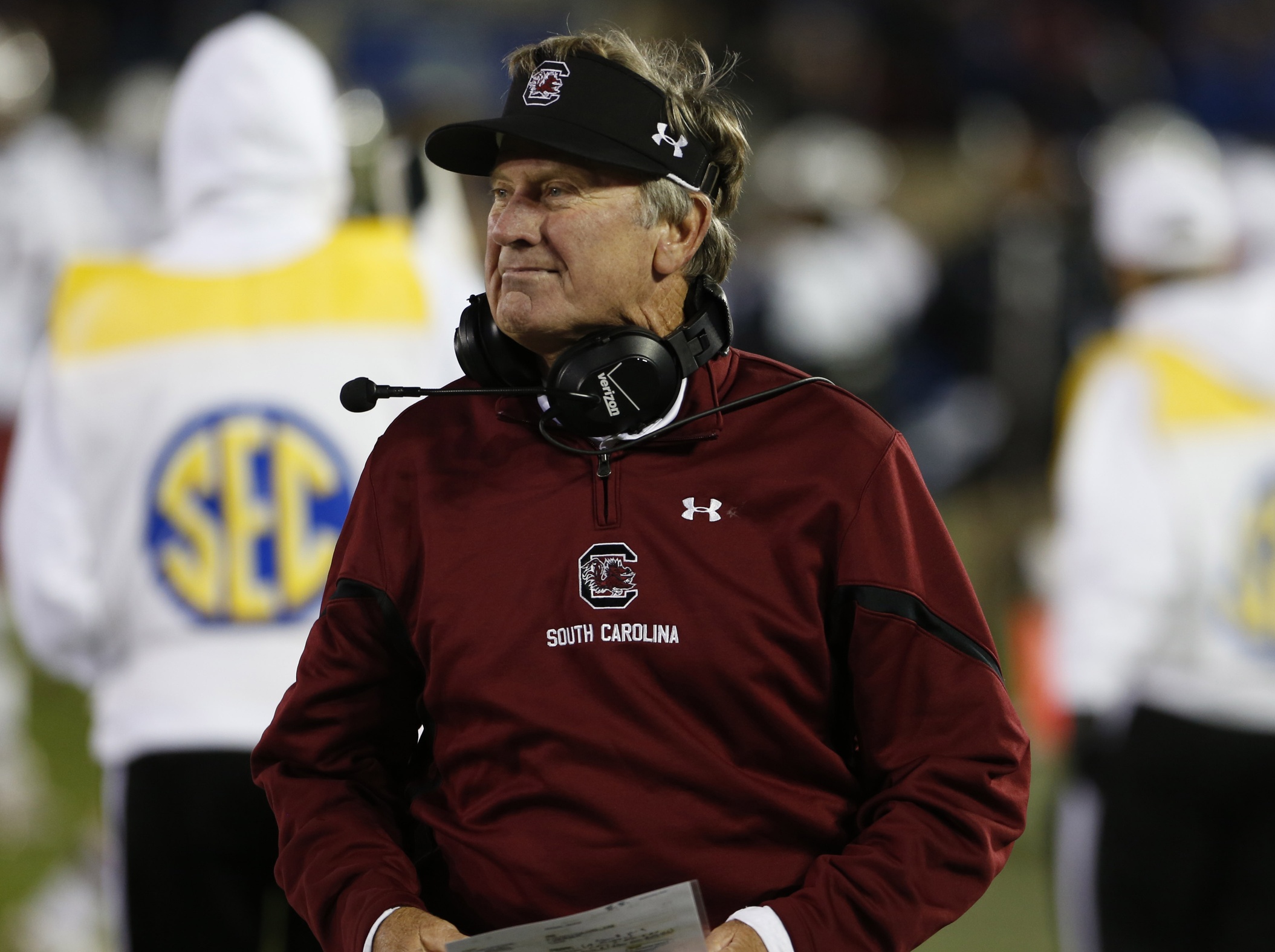 Steve Spurrier on best SEC jobs, returning to Florida, his visor and more