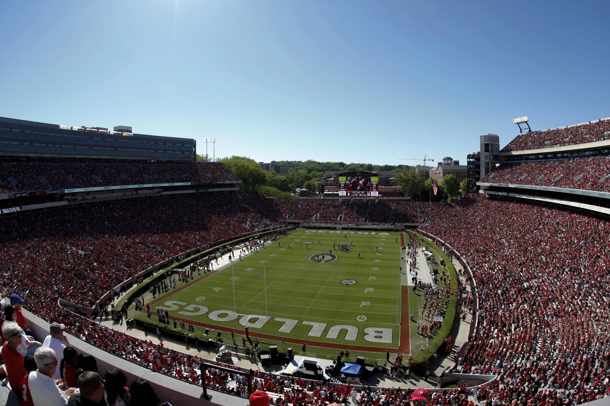 Look Crowd shots, attendance numbers for every SEC spring game
