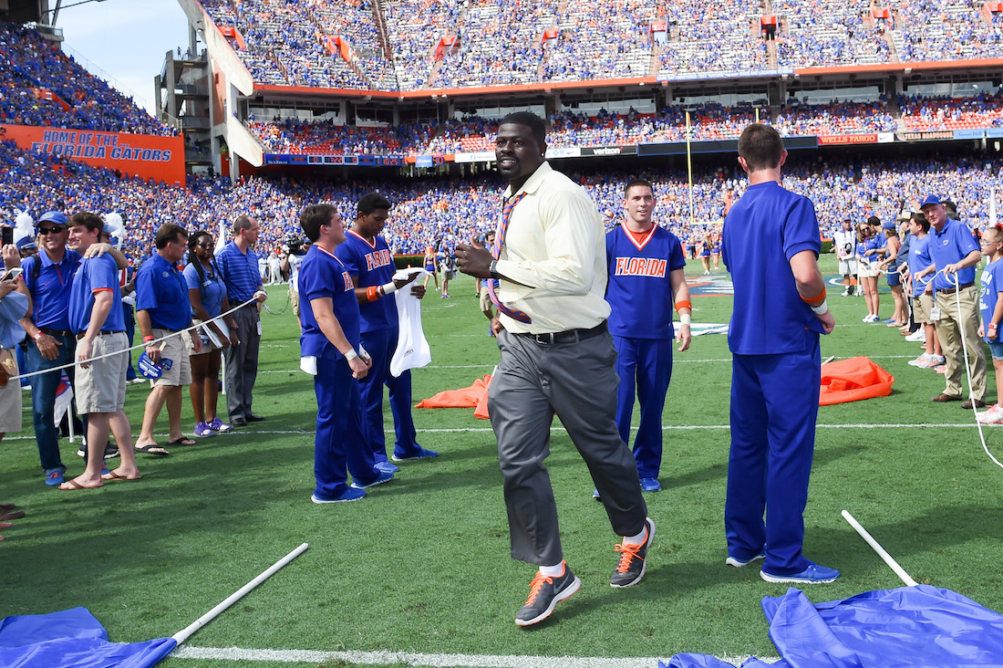 A decade and a half later, Alex Brown is as much of a Florida Gator as ever