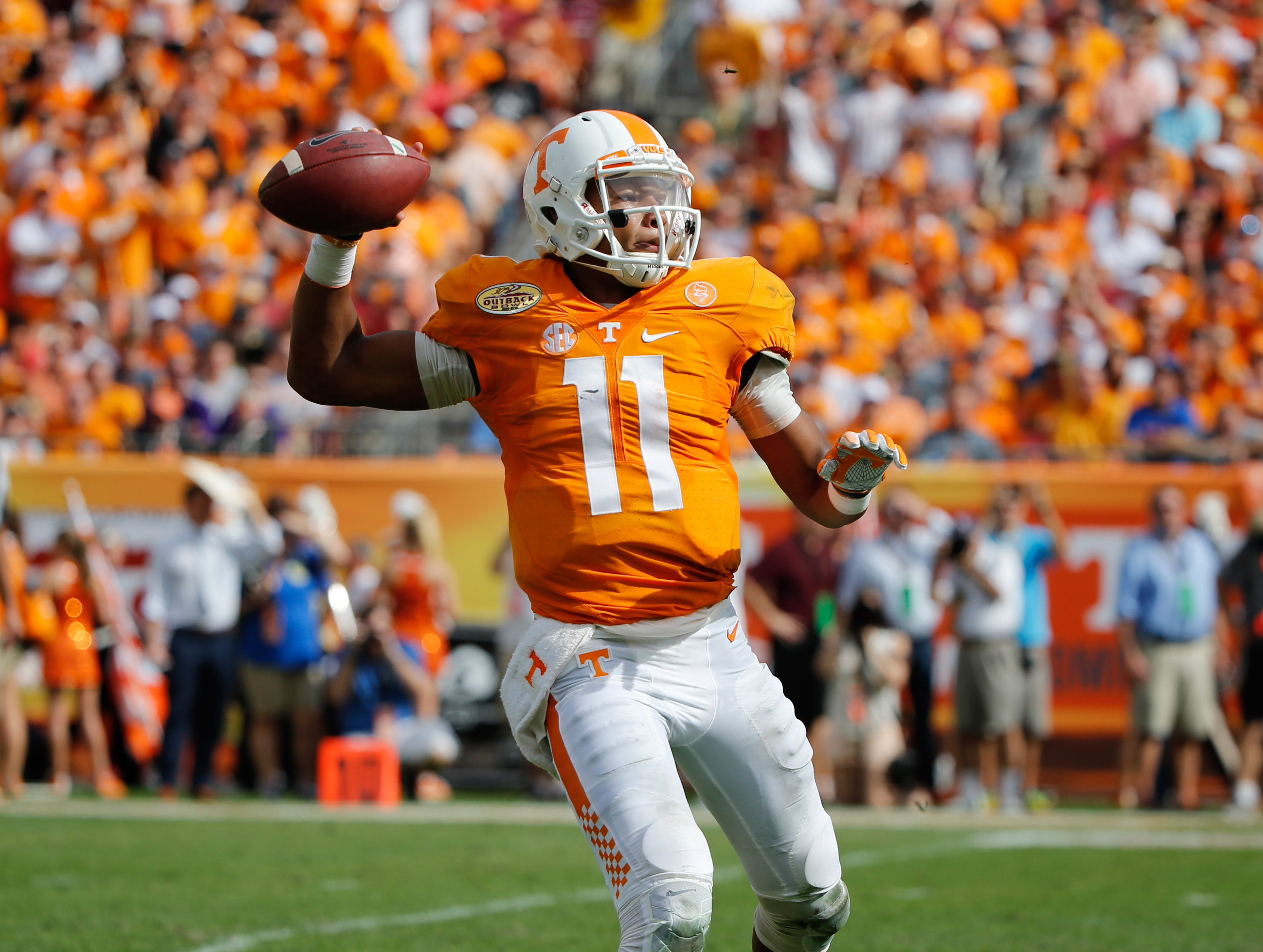 4 Tennessee bowl records Joshua Dobbs can break vs. Nebraska