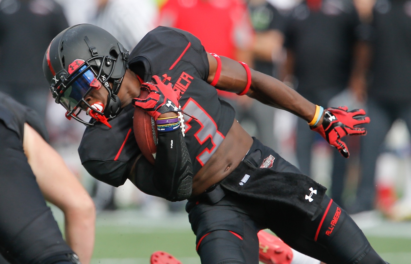 WR from Alabama lists top 5, features one SEC school