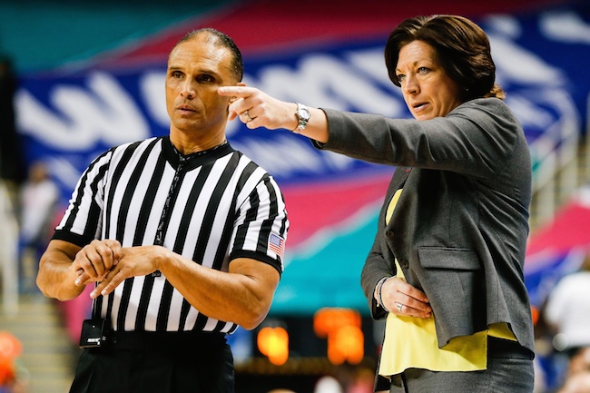 Women's basketball coach at Miami responds to Texas A&M's infamous