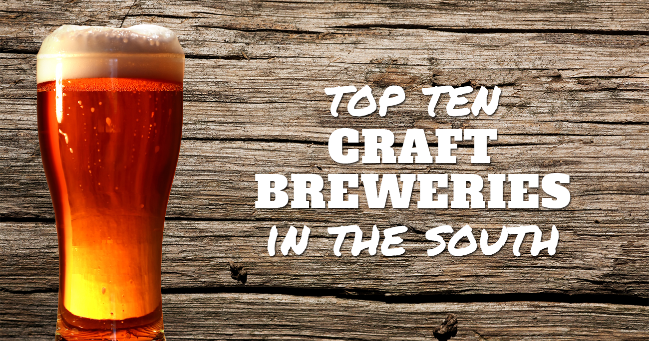 Top 10 craft breweries in the South