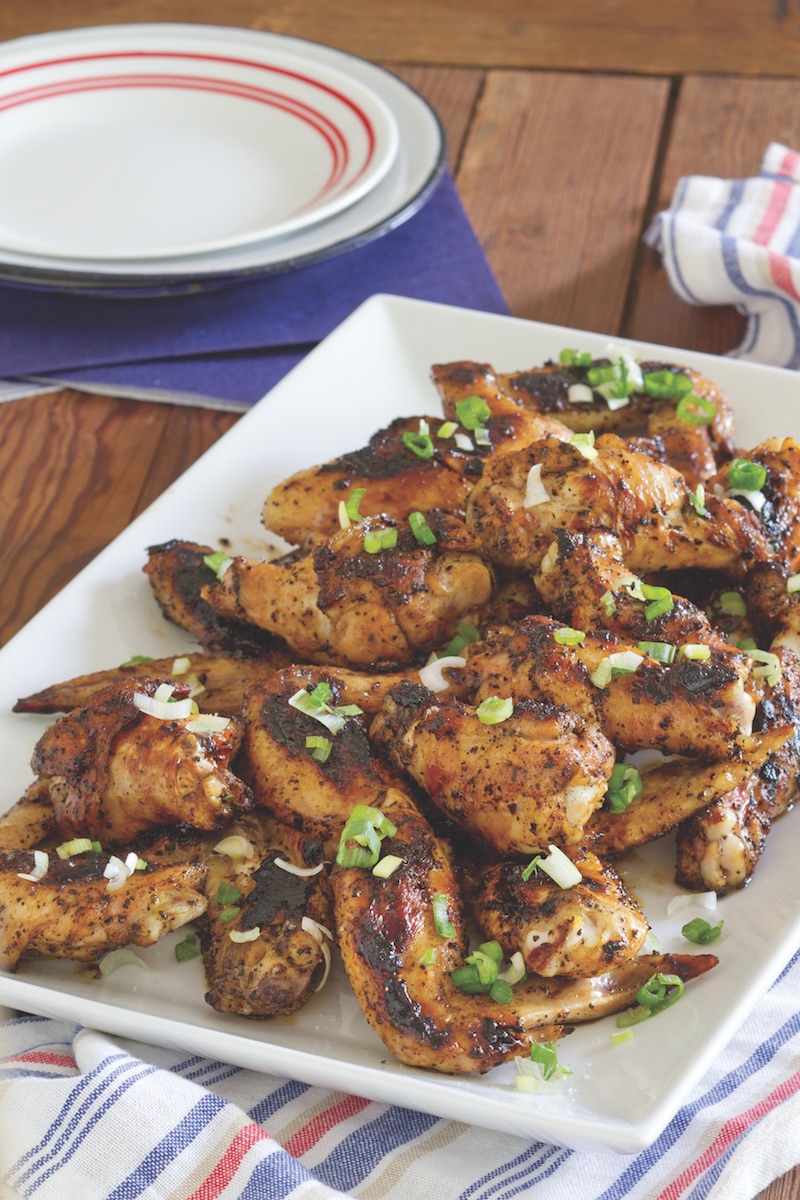 Tailgate Recipe Cajun SpiceRubbed Chicken Wings