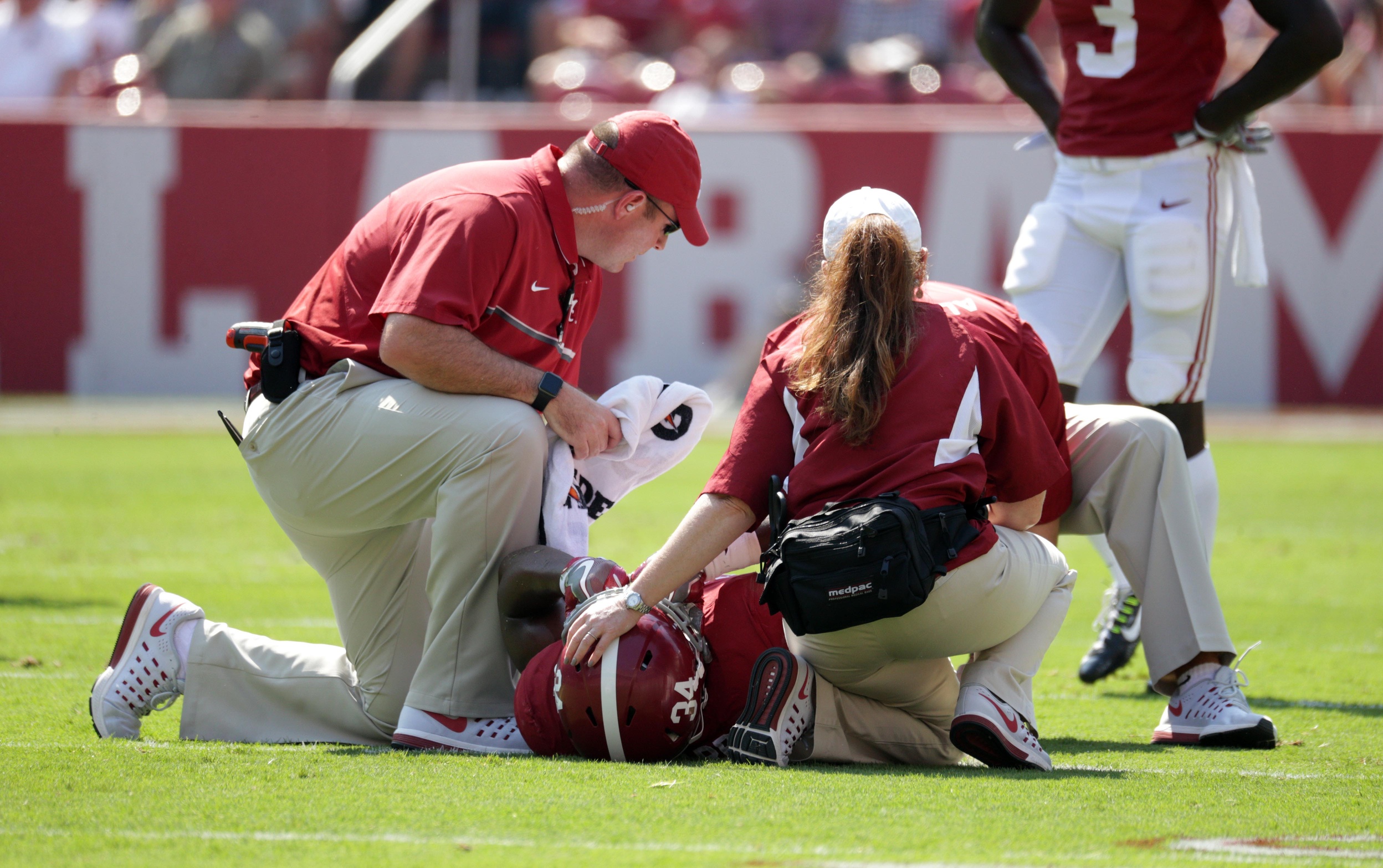 Trio of injured Alabama players return to practice