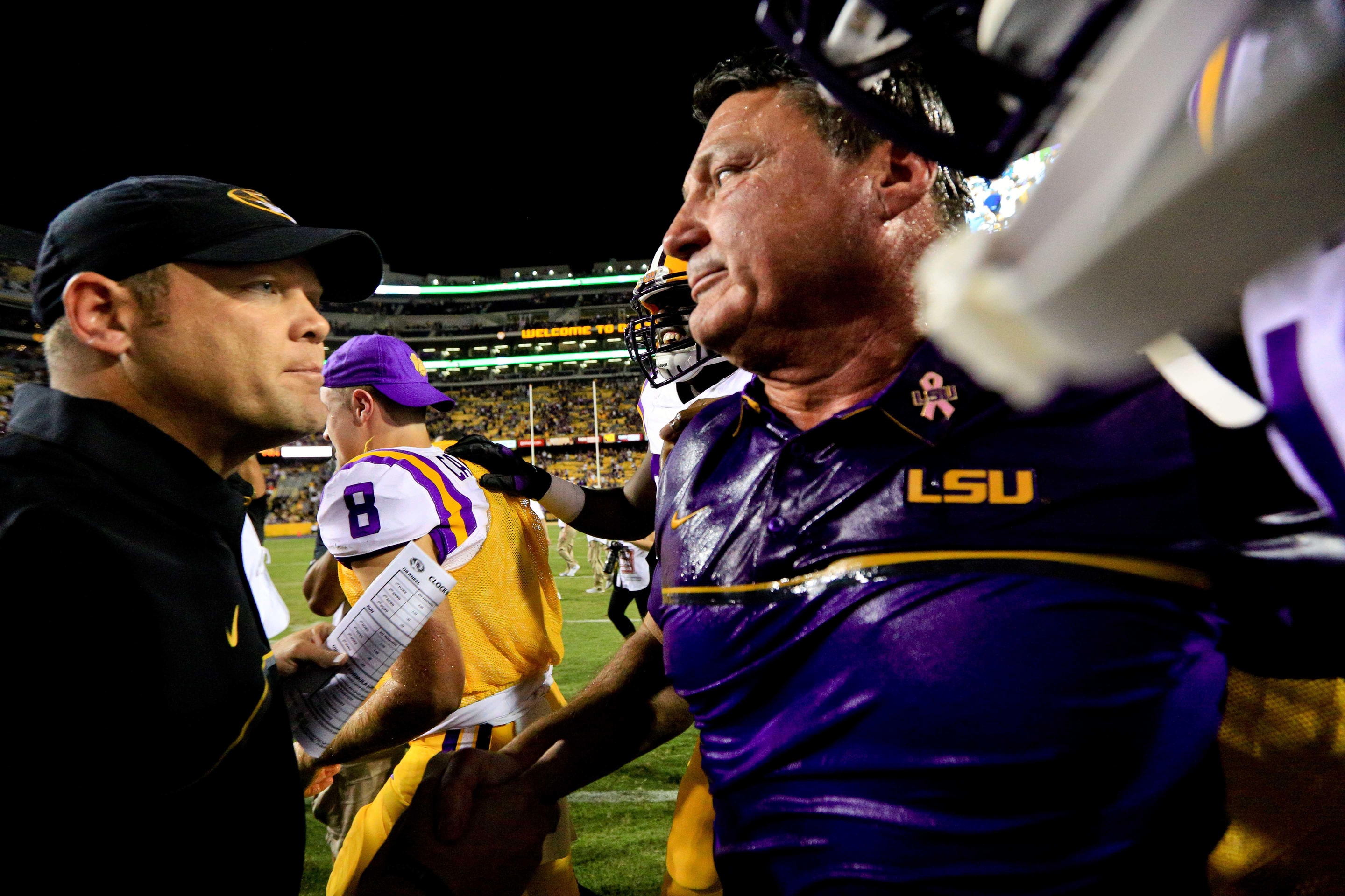 How much has Ed Orgeron changed since Ole Miss?2880 x 1920