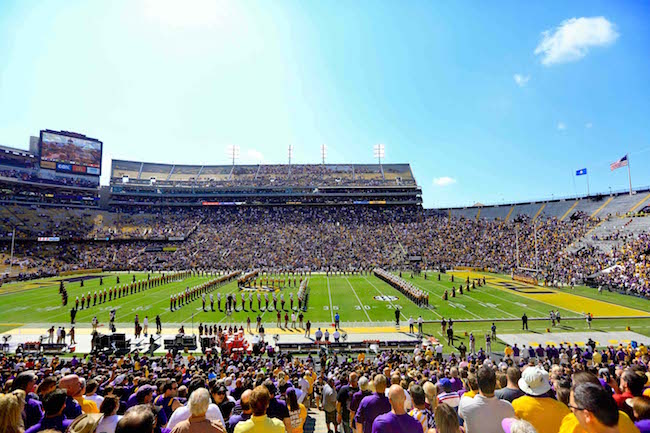 LSU Florida Game Will Be First Noon Kickoff In Tiger Stadium In Nearly Three Decades