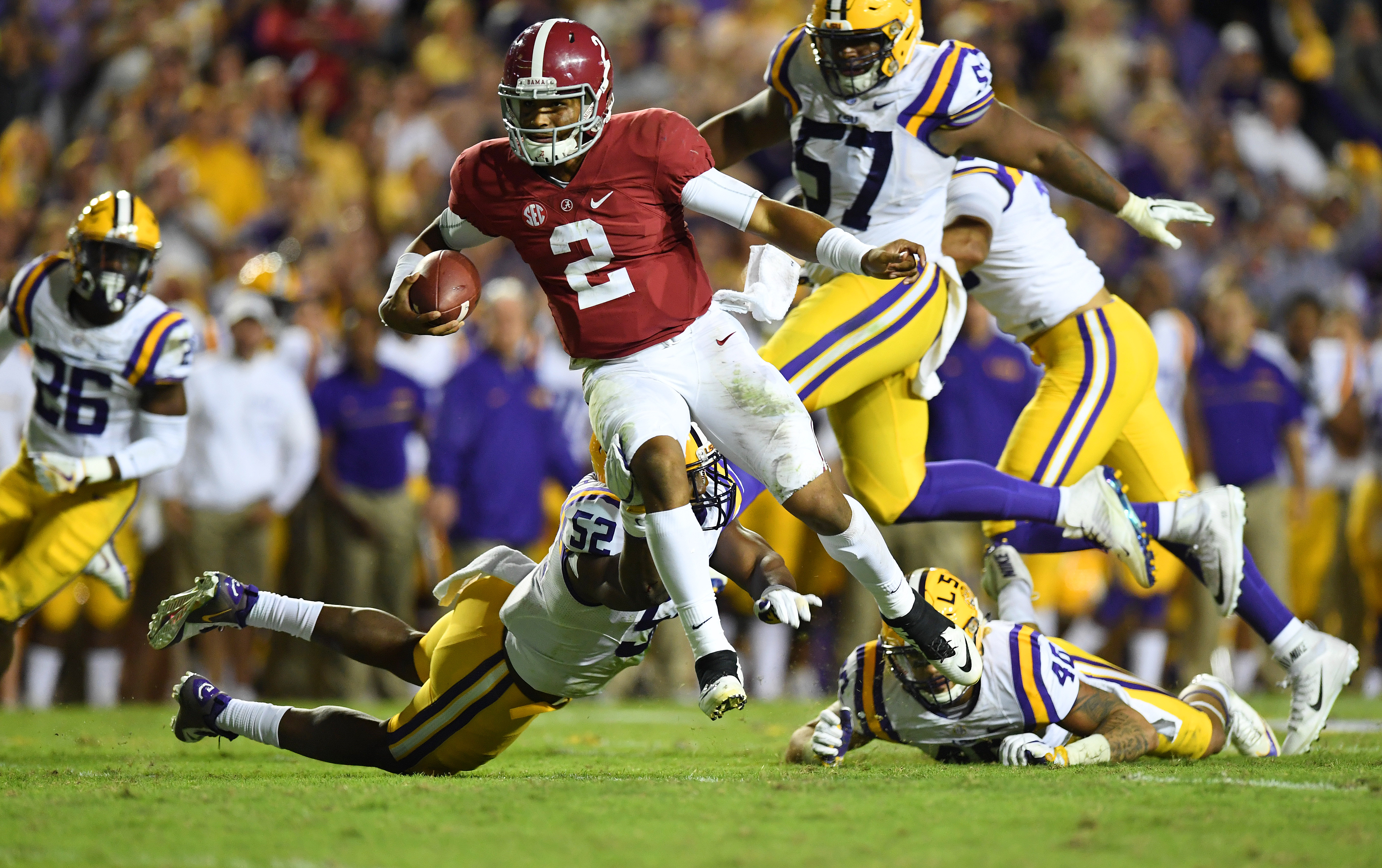 CBS analyst Gary Danielson believes LSU matches up with ...