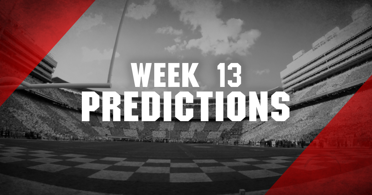 Rivalry Week Predictions Who will win, who will get upset?