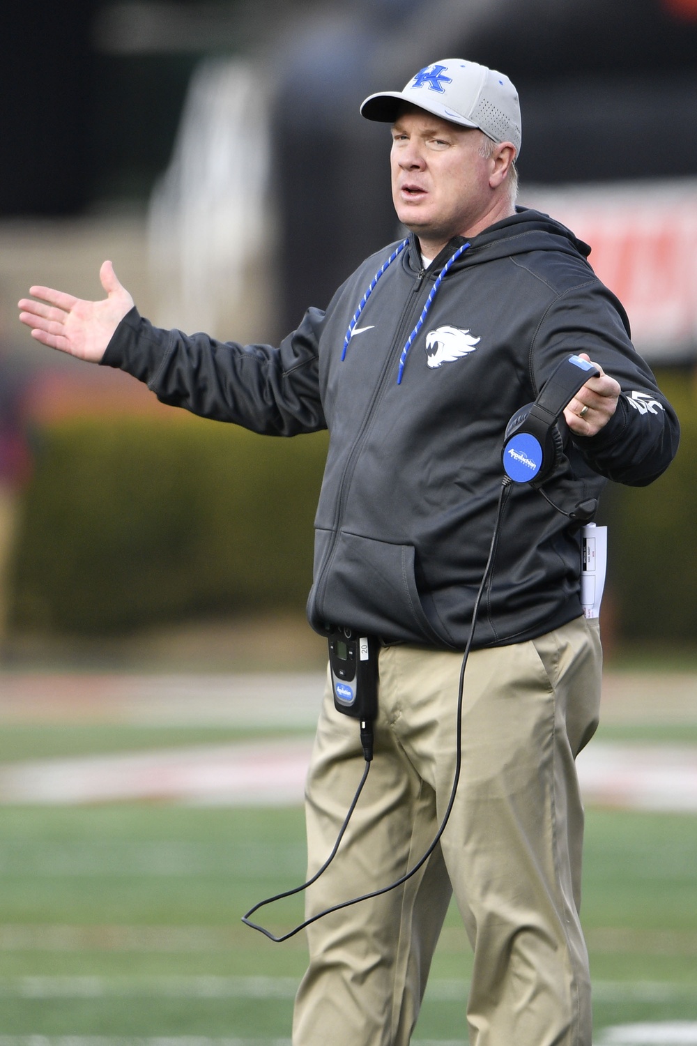 Head coach Mark Stoops speaks about Kentucky's loss to Tech