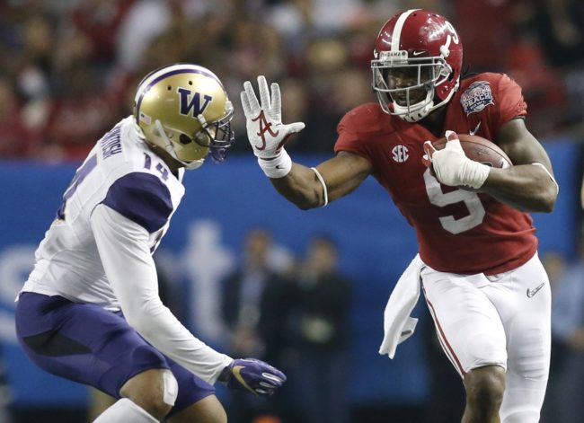 Bo Scarbrough looked ready for the NFL in the 10th grade