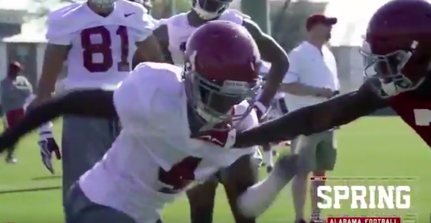 Alabama releases spring highlight video after Tuesday's opening practice