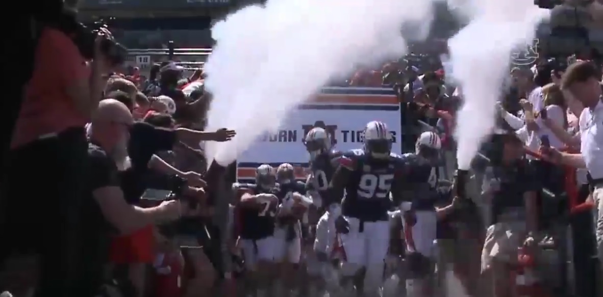 Video Auburn's ADay highlights feature plenty of fireworks