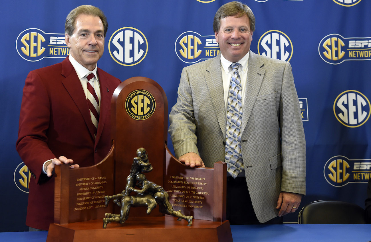 Stewart Mandel ranks SEC coaching talent dead last among Power 5