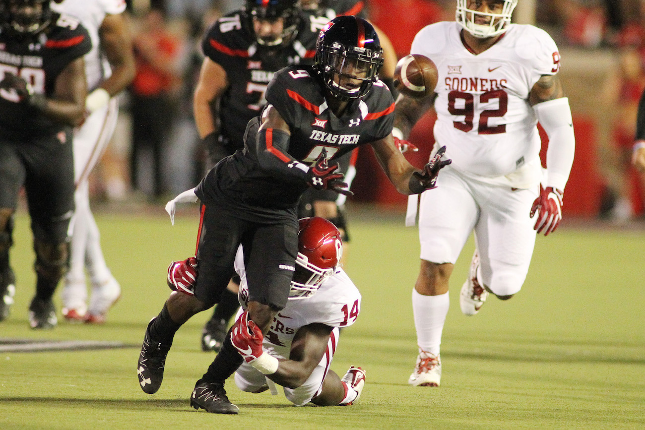 Texas Tech transfer WR Jonathan Giles plans to visit LSU