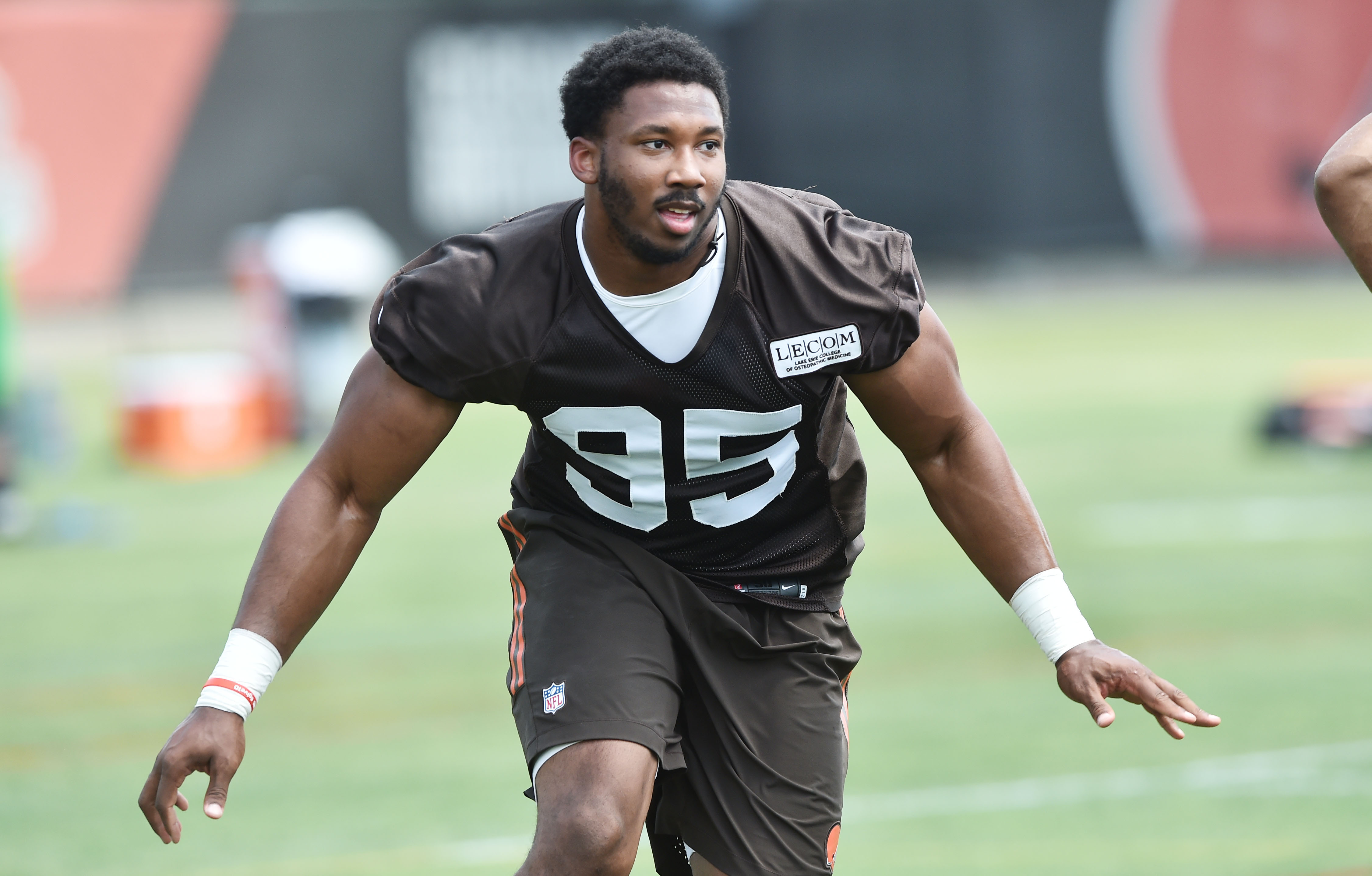 myles garrett throwback jersey