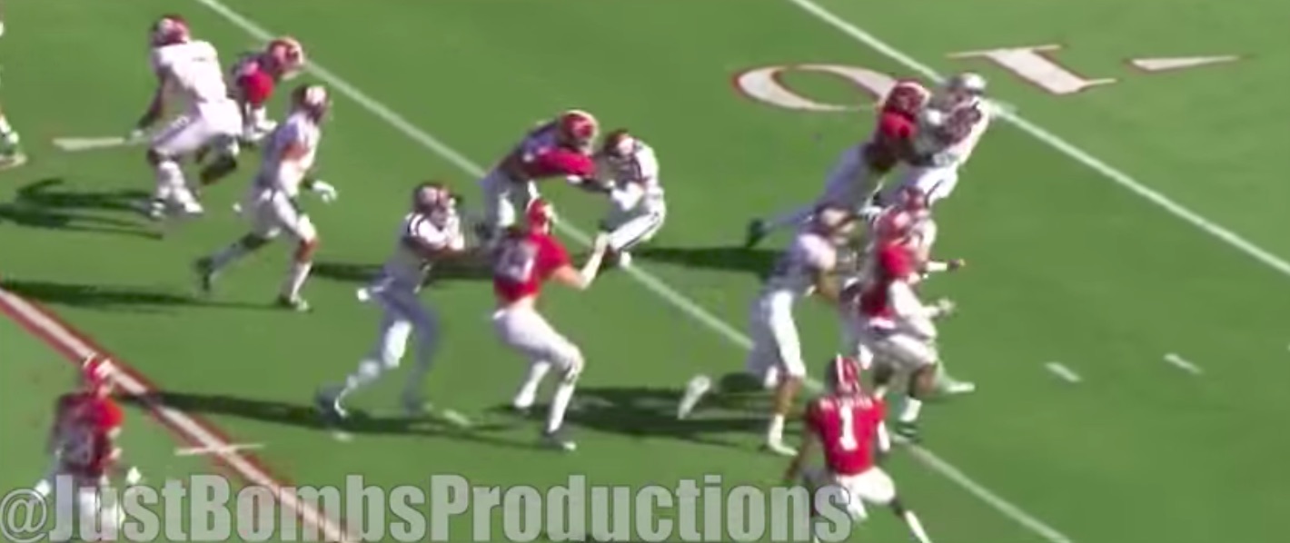 Video All the biggest hits from the 201617 college football season