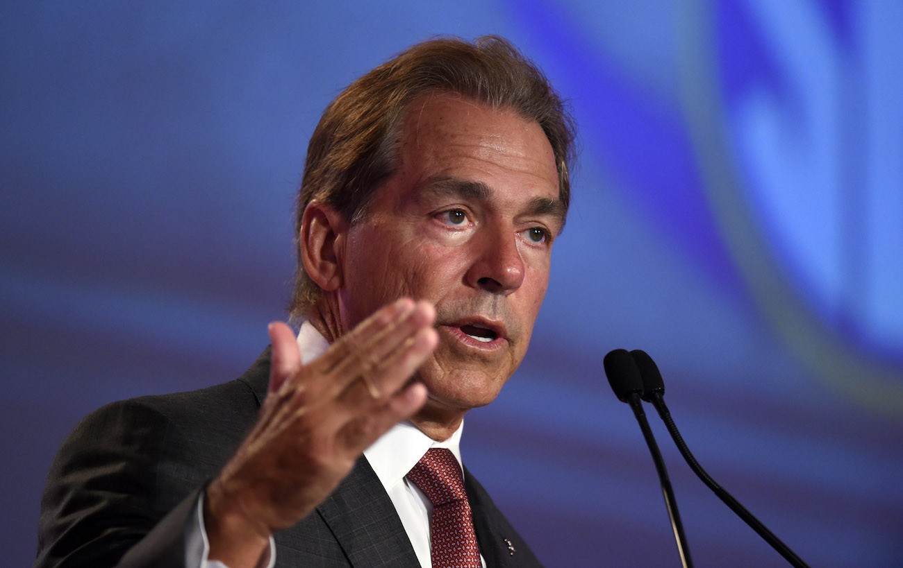 Everything Nick Saban said at SEC Media Days