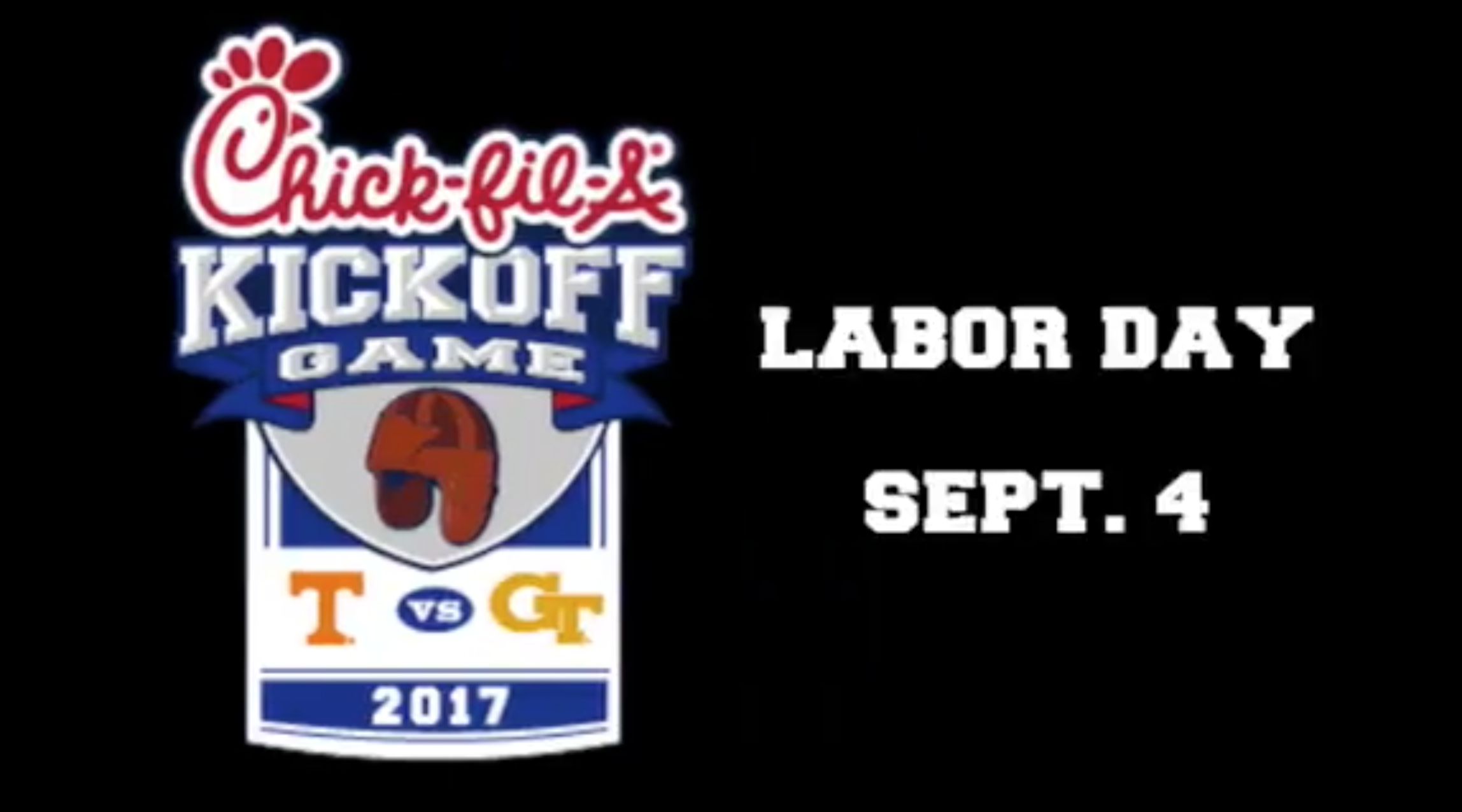 WATCH ChickfilA Kickoff Classic releases epic Tech