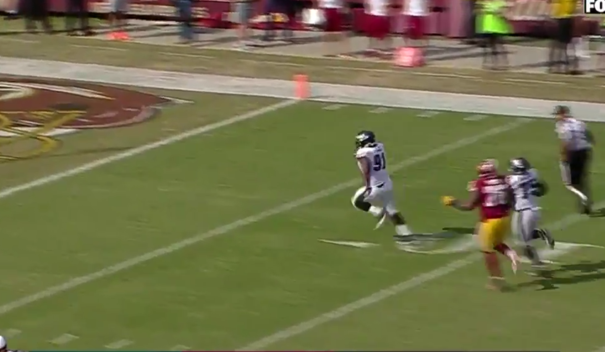 WATCH Former Mississippi State DL Fletcher Cox seals win for