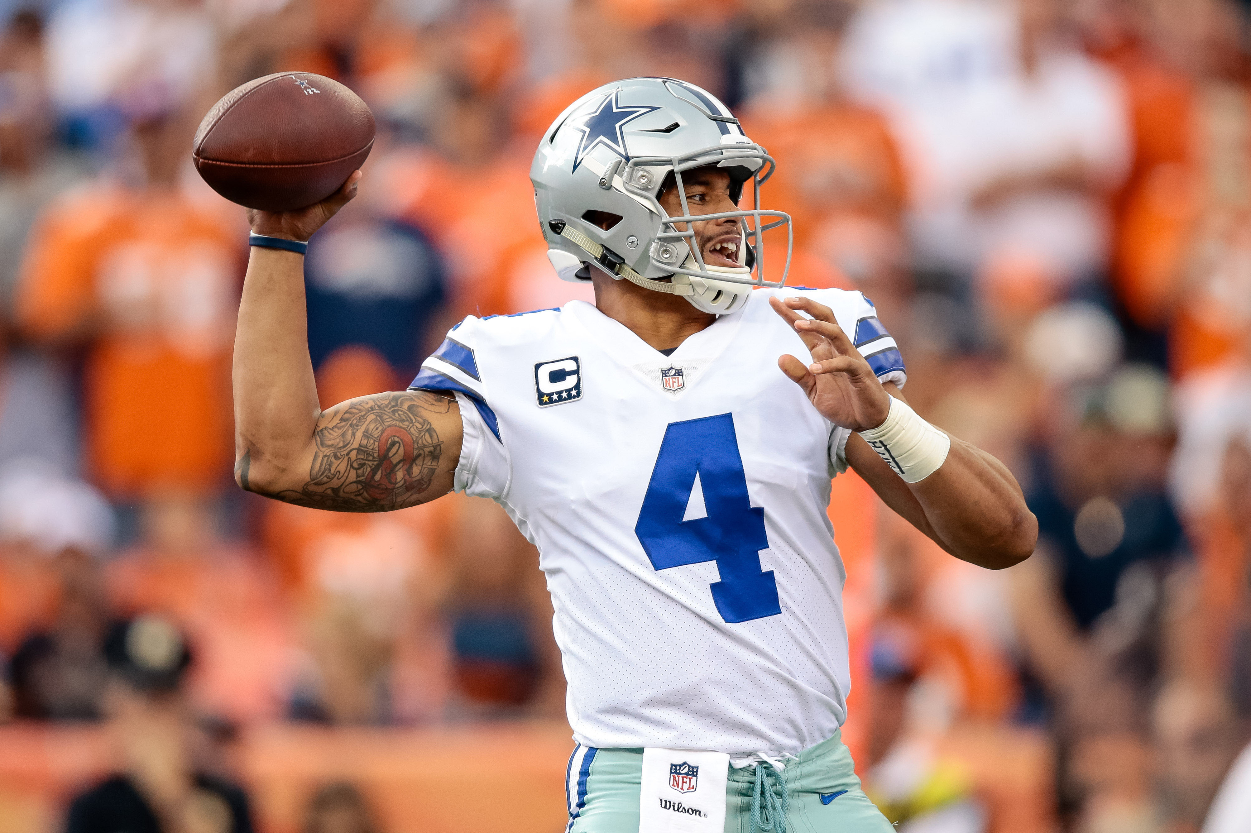 Dak Prescott breaks another league record in his second