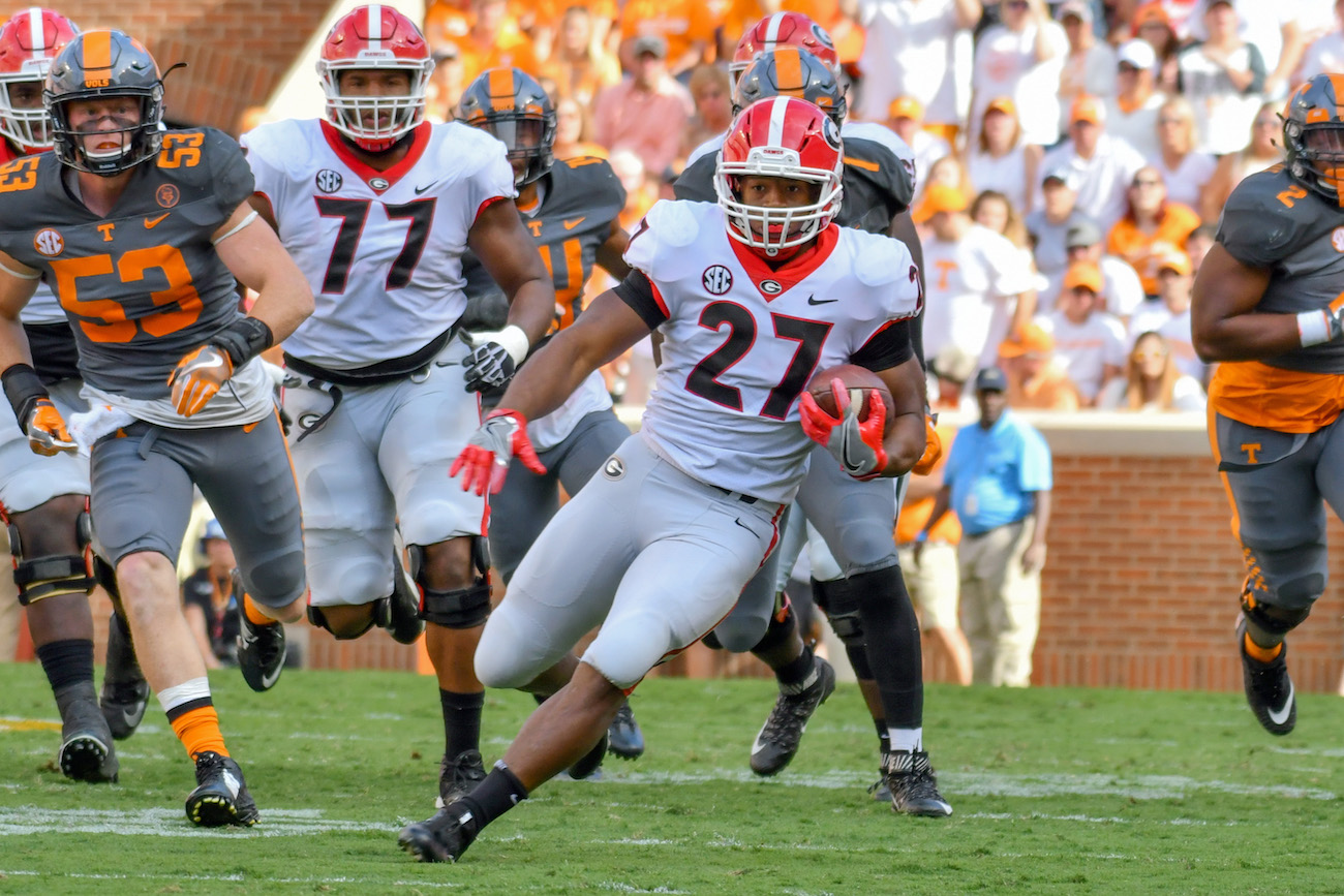 Forget Alabama ... Georgia has the SEC's best backfield
