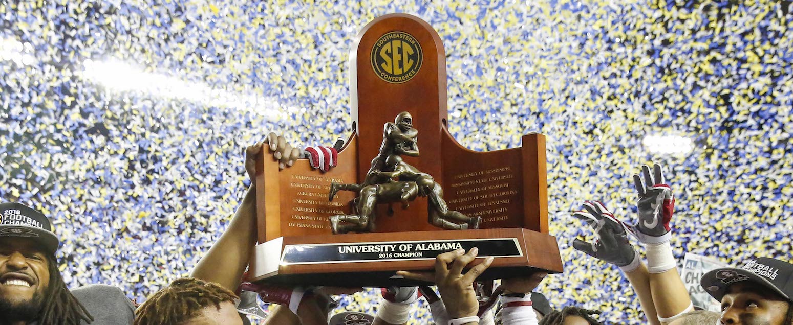 Updated SEC Championship odds released