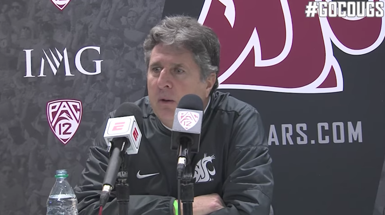 WATCH Mike Leach's postgame press conference after Cal loss is mustwatch