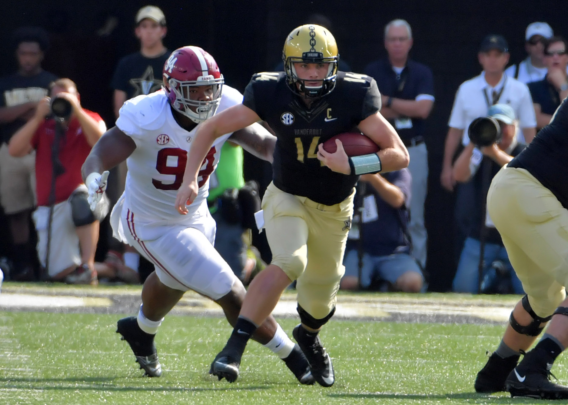 LOOK Vandy unveils uniforms for matchup with