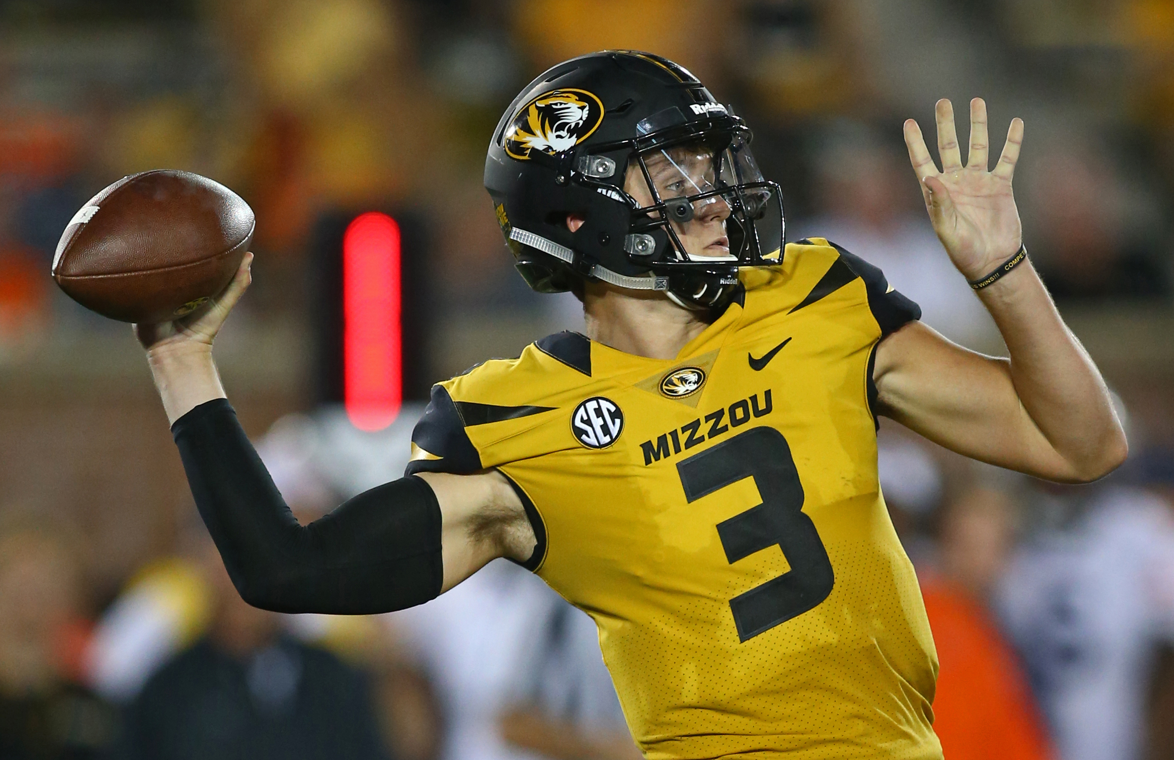 Mizzou QB Drew Lock discusses possibility of declaring for the NFL