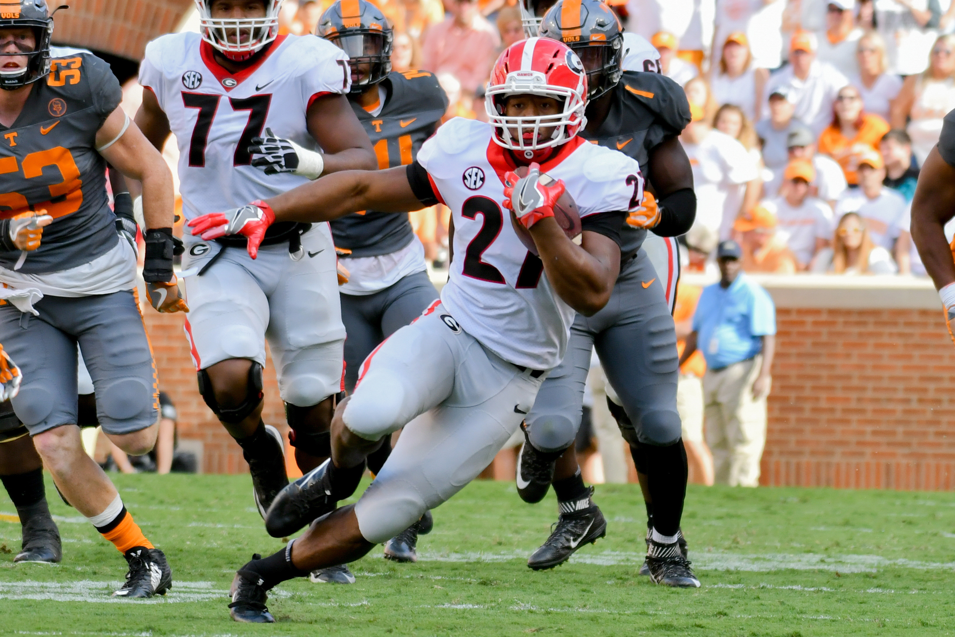 Ranking the top 10 SEC running backs in Week 6