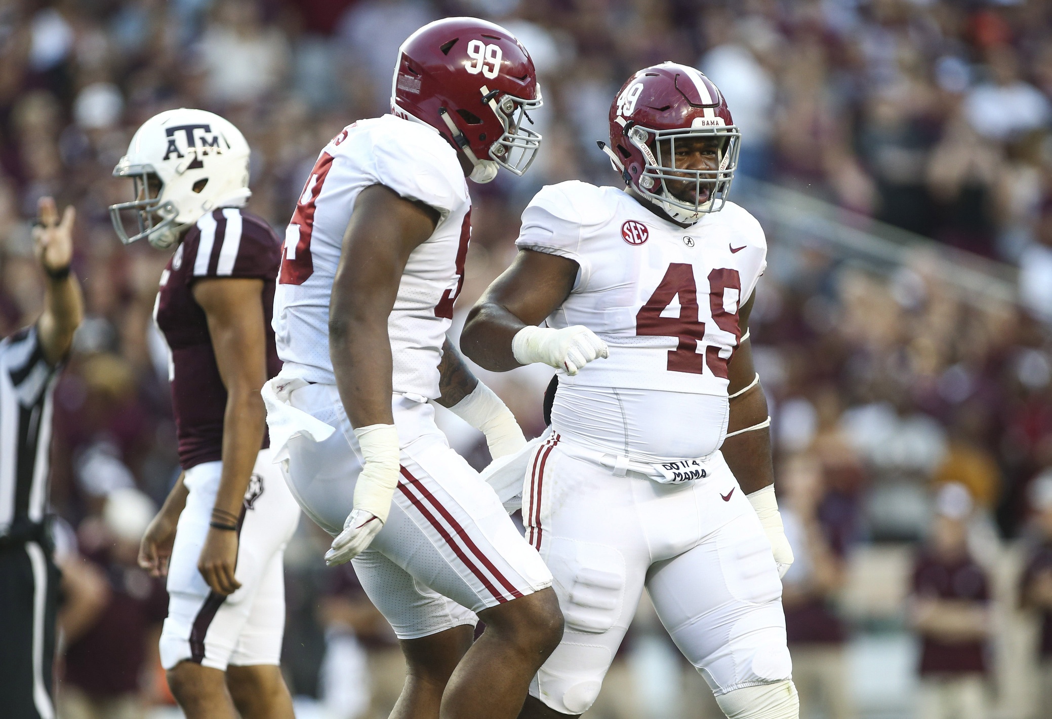 QBs beware Alabama's pass rush returning to form