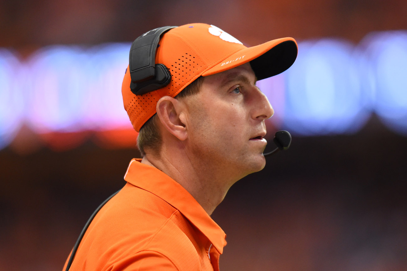 Dabo Swinney calls for change to how NCAA handles failed drug tests