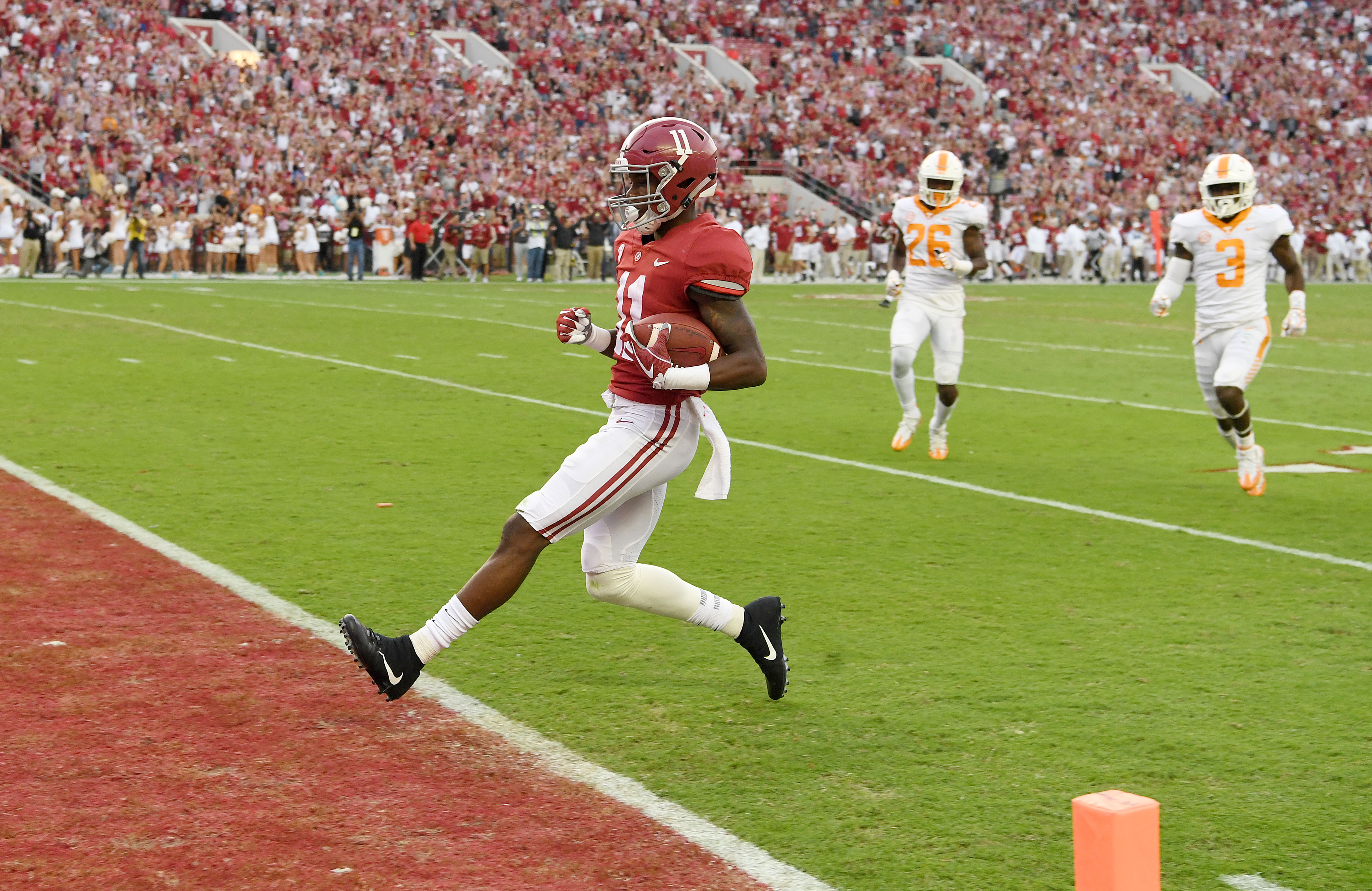 Incredible TD streak earns Alabama WR Henry Ruggs III a unique nickname