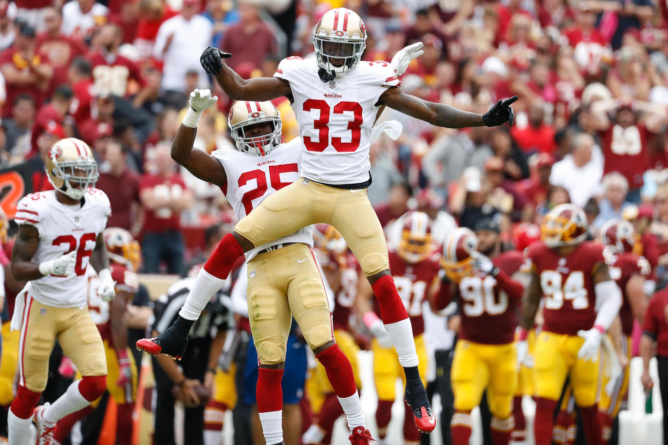 Report: Jets stock up on former LSU DBs, trade for 49ers ...